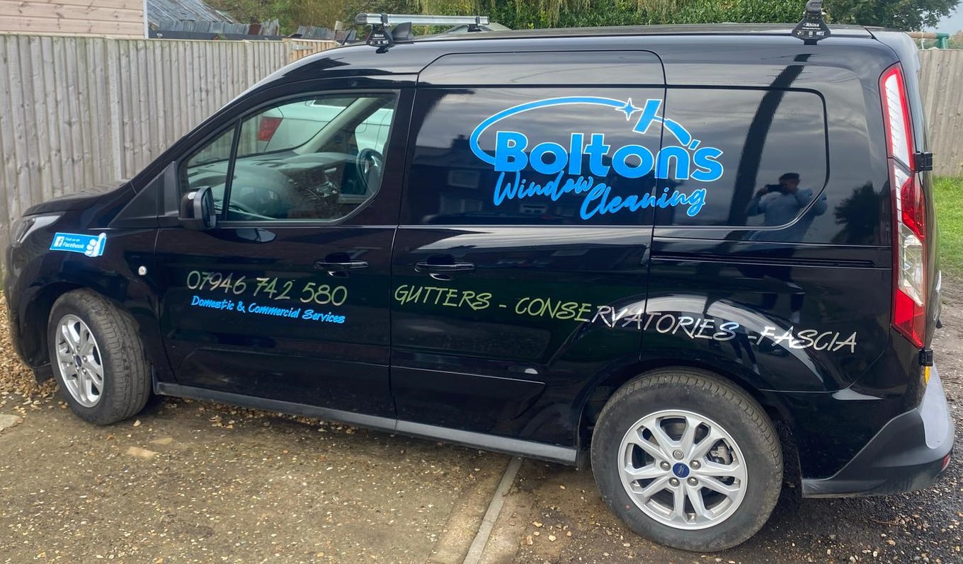 Boltons Window Cleaning - Our Van